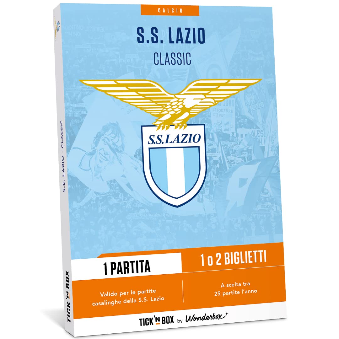 Hiloto 「NewLevelUnlocked」 Special Box L Tick'n Box Gift Box-SS Lazio Classic Unisex Adult, Multicolor